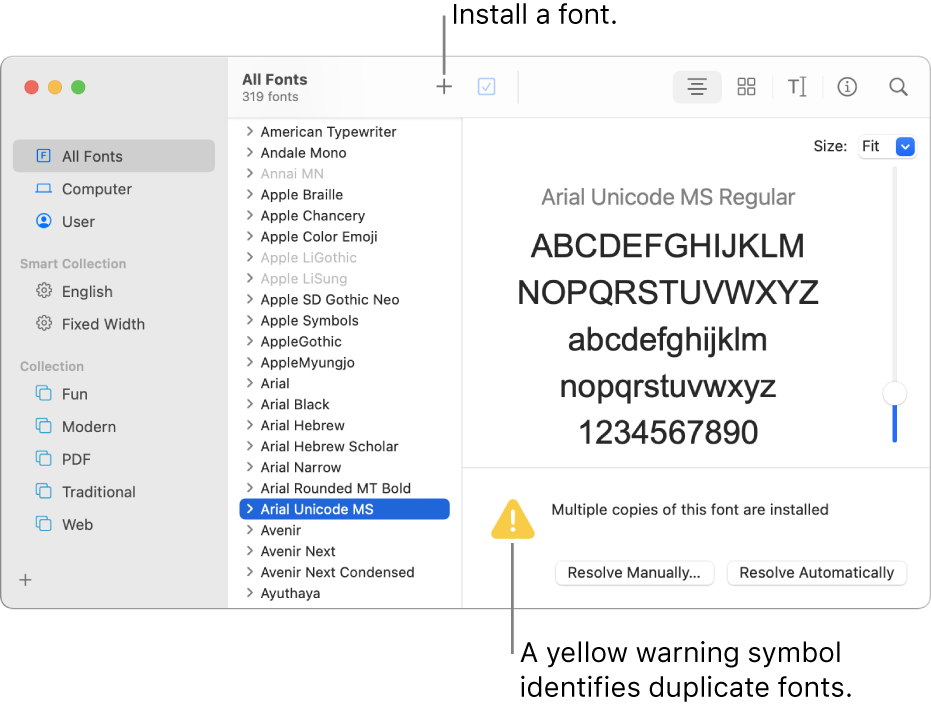 install fonts on mac for illustrator